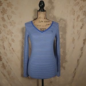 Raloh Lauren Sport Tee.  Blue/white.